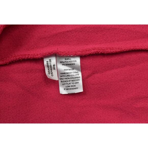 Calvin Klein Pink Blouse 1X Plus Size Polyester Crew Neck Solid Sleeveless Top - Picture 8 of 8